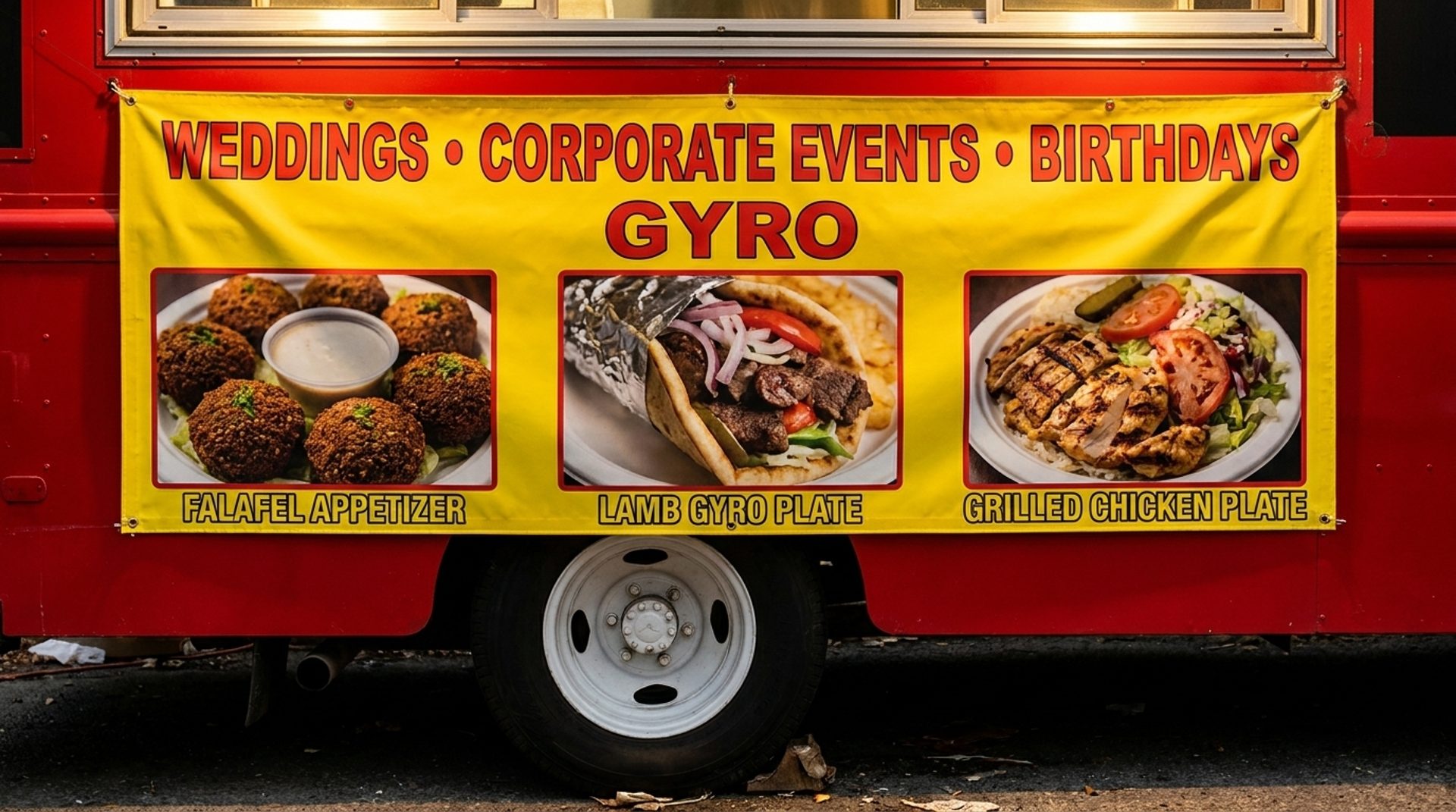 Bring the truck to your next event