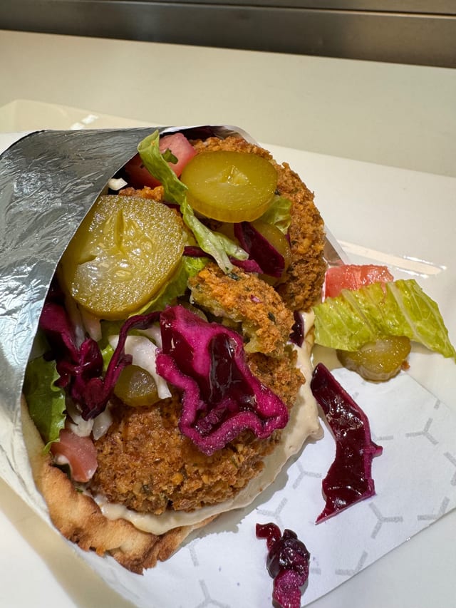 Falafel Gyro.