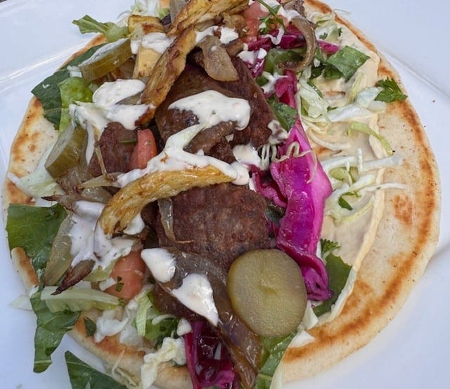 Mixed Grill Gyro.