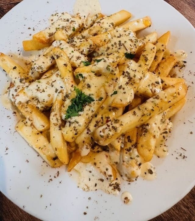 Zatar Aioli Fries.