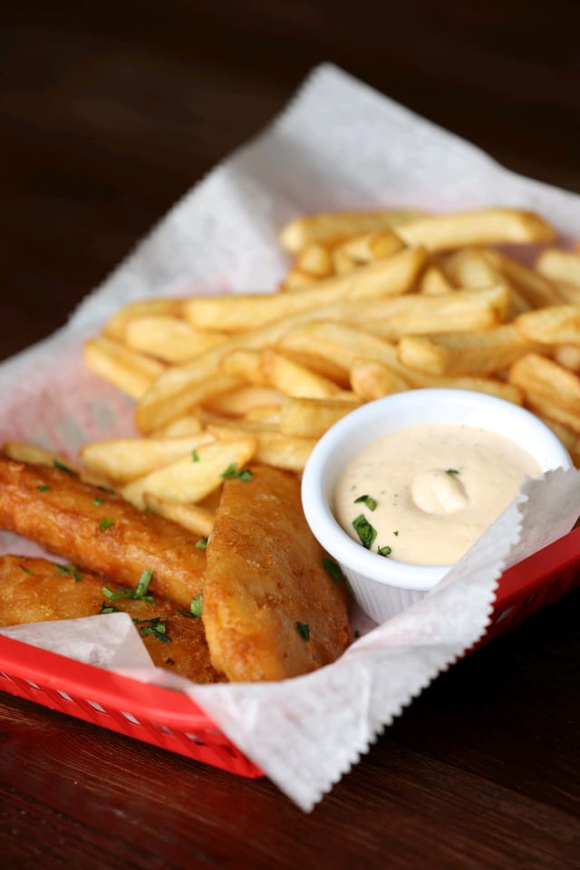 Fish and Chips.
